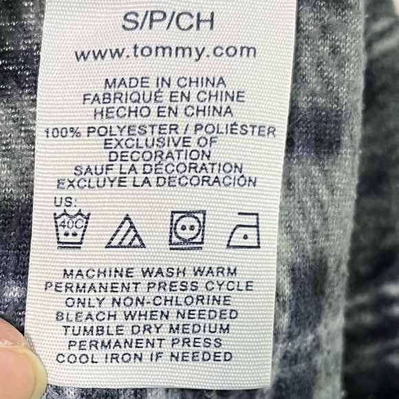 Tommy Hilfiger Men’s Plaid Fleece Lounge Pants – Size Small – Flawed - Picture 4 of 14